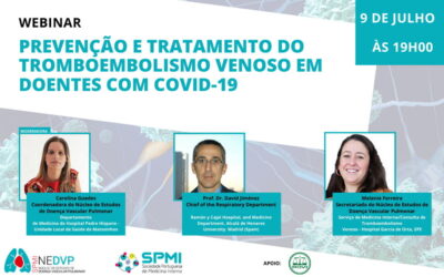 Prevenção e tratamento do tromboembolismo venoso em doentes com Covid-19