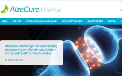Alzacure faz aprovar resumo do Alzastin para apresentação tardia na CTAD
