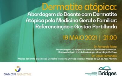 Sanofi promove webinar sobre a abordagem do doente com dermatite atópica pela Medicina Geral e Familiar