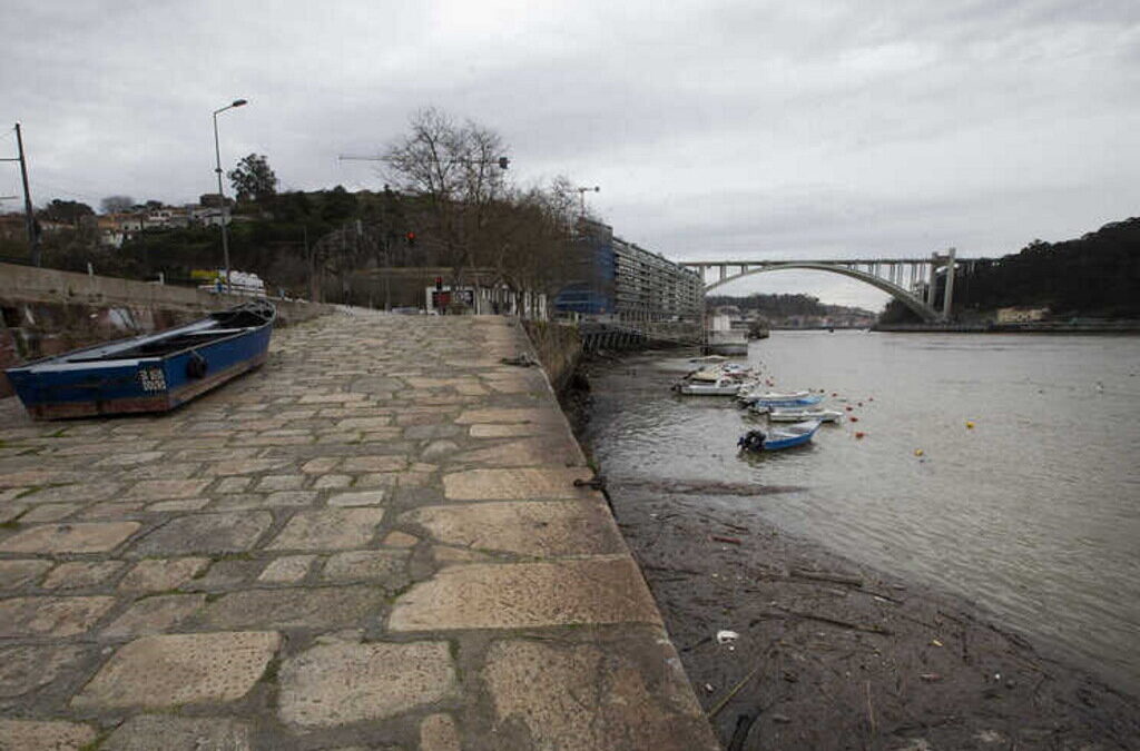 Homem resgatado do rio Douro no Porto após cair nas pedras e desmaiar
