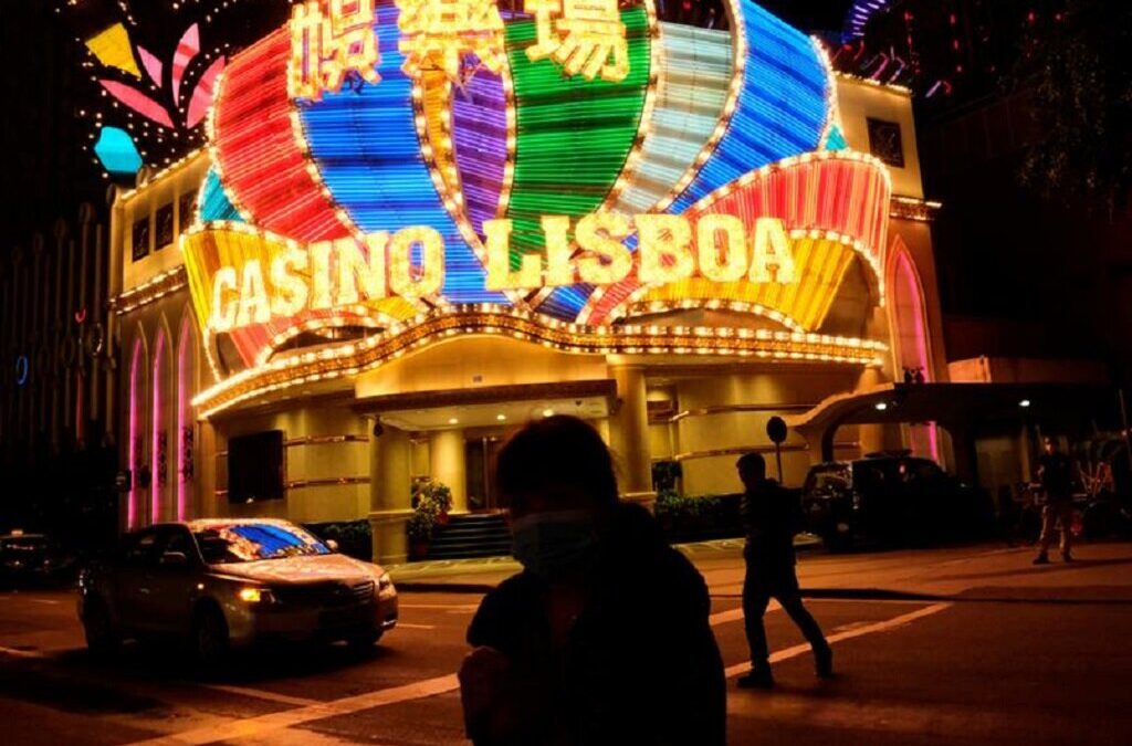 Ações dos casinos em Macau perdem 10% com confinamentos vizinhos