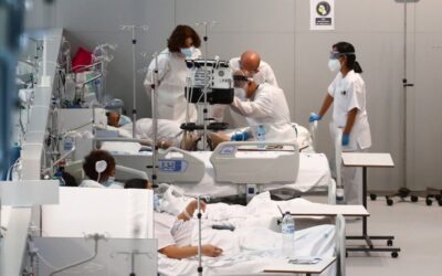 Pressão nas UCI aumenta em Espanha para 22%, com mais de 2.000 internados
