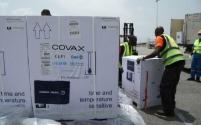 Distribuição Internacional de vacinas totaliza 380 milhões de doses