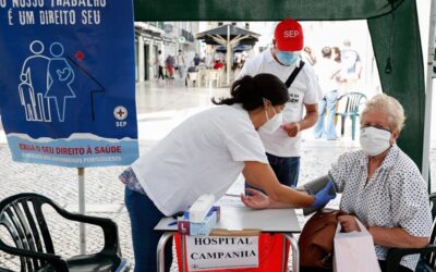 Dezenas de utentes passaram pelo hospital de campanha do Sindicato dos Enfermeiros Portugueses