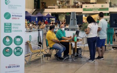 Madeira já vacinou 75% da população residente