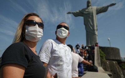 Uso de máscara deixa de ser obrigatório ao ar live no Rio de Janeiro