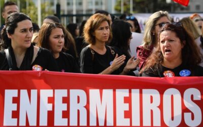 Enfermeiros iniciam hoje greve de quatro dias para exigir a contagem de pontos
