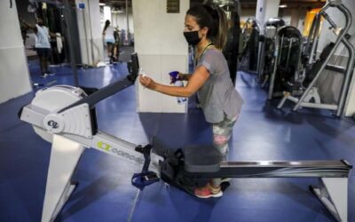 Distanciamento físico para prática de exercício em ginásios baixa para 1,5 metros