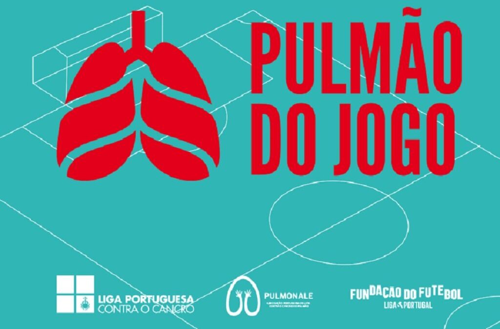 Sensibilização sobre o cancro do pulmão na 12.ª jornada da Liga de futebol