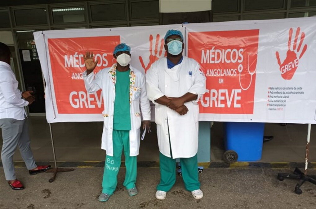 Médicos angolanos em greve há uma semana sem acordo à vista