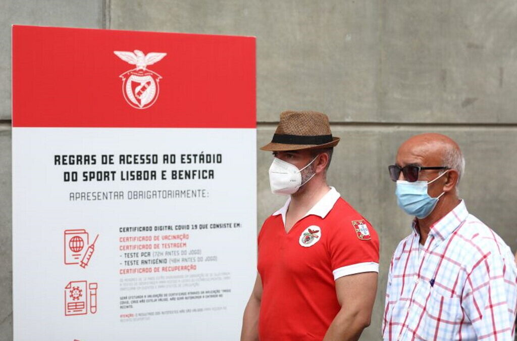 Benfica reduz lotação nos pavilhões para dispensar adeptos dos testes