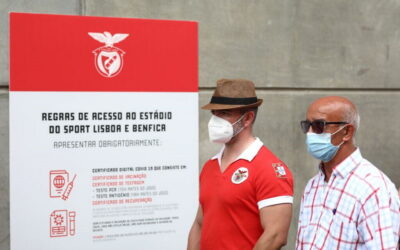 Benfica reduz lotação nos pavilhões para dispensar adeptos dos testes