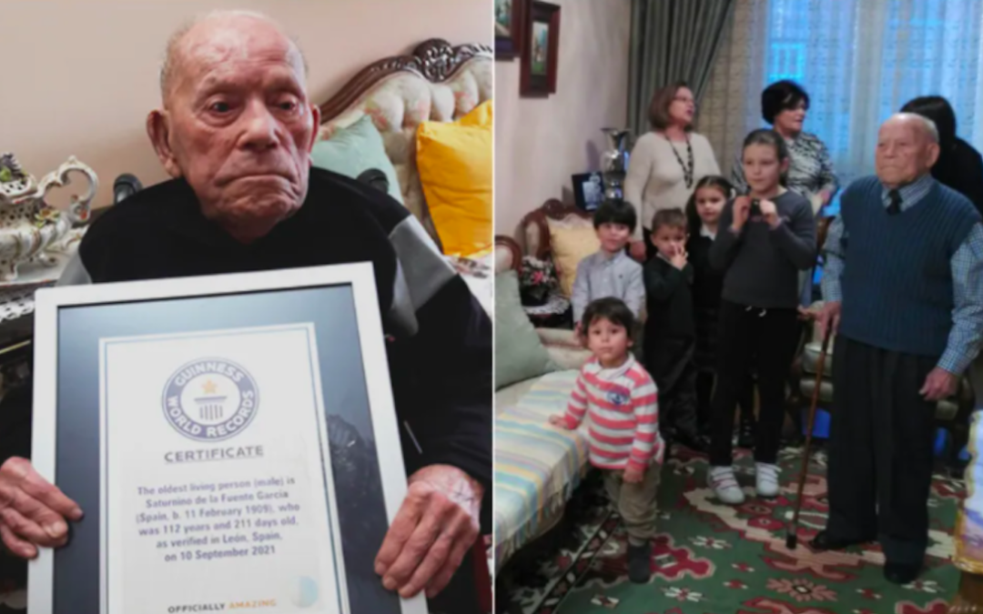 Morre em Espanha homem mais velho do mundo prestes a completar 113 anos