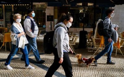 Incidência de infeções e índice de transmissibilidade voltam a baixar