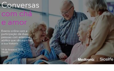 Sioslife e Medtronic promovem “conversas com chá e amor” em evento online sobre estenose aórtica