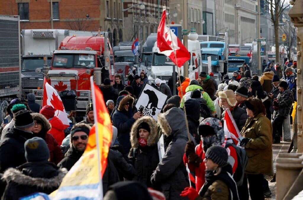 Declarado “estado de emergência” na capital do Canadá devido a protestos