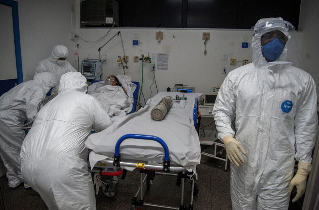 Nove estados brasileiros estão quase sem camas de tratamento intensivo nos hospitais