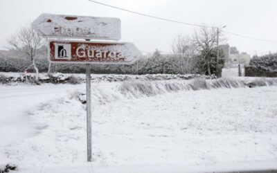 Oito distritos do continente sob aviso amarelo devido à queda de neve