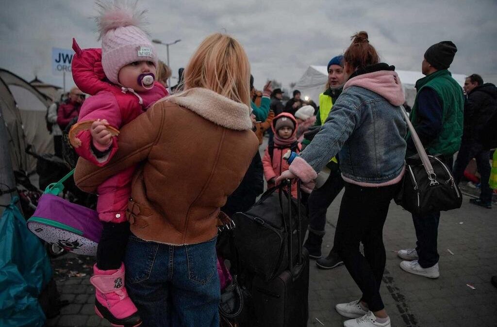 Mais de um milhão de refugiados ucranianos na Polónia