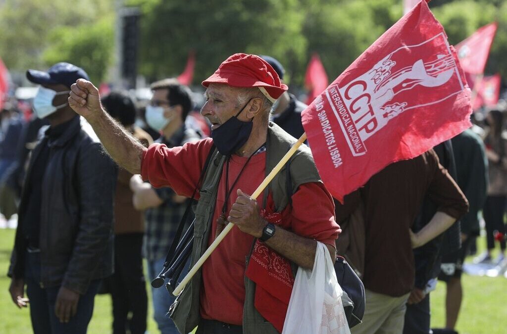 1.º de Maio: CGTP comemora sem restrições em 31 localidades e UGT debate os desafios do trabalho