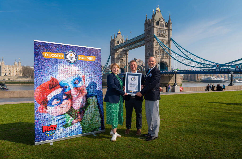 Campanha global inovadora de sensibilização em saúde alcança um título do GUINNESS WORLD RECORDS™