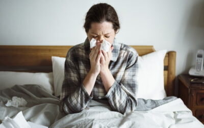 Gripe e infeções pelo vírus sincicial respiratório com tendência crescente