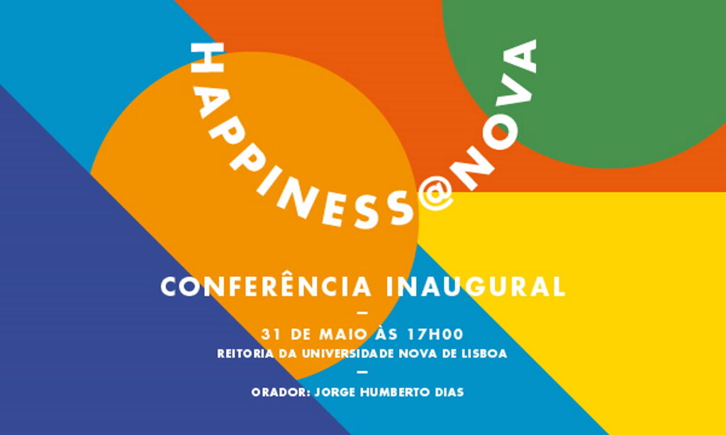 Conferência “Happiness @NOVA” dia 31 de maio