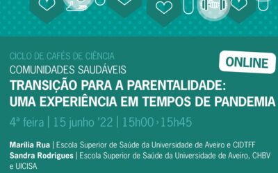 Café de Ciência sobre a transição para a parentalidade em tempos de pandemia