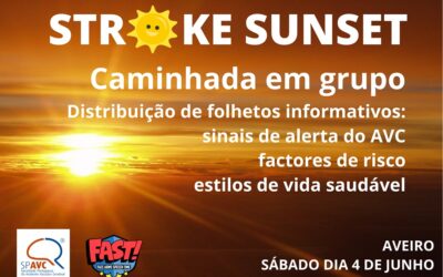 Stroke Sunset: SPAVC realiza caminhada de sensibilização em Aveiro