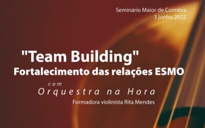 Enfermeiros de saúde materna e obstétrica participam em ação de team building musical