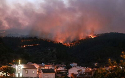 Mais de 16 mil hectares de área ardida na serra da Estrela