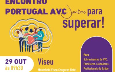 Viseu recebe encontro de sobreviventes, cuidadores e profissionais de saúde para ajudar a superar o AVC