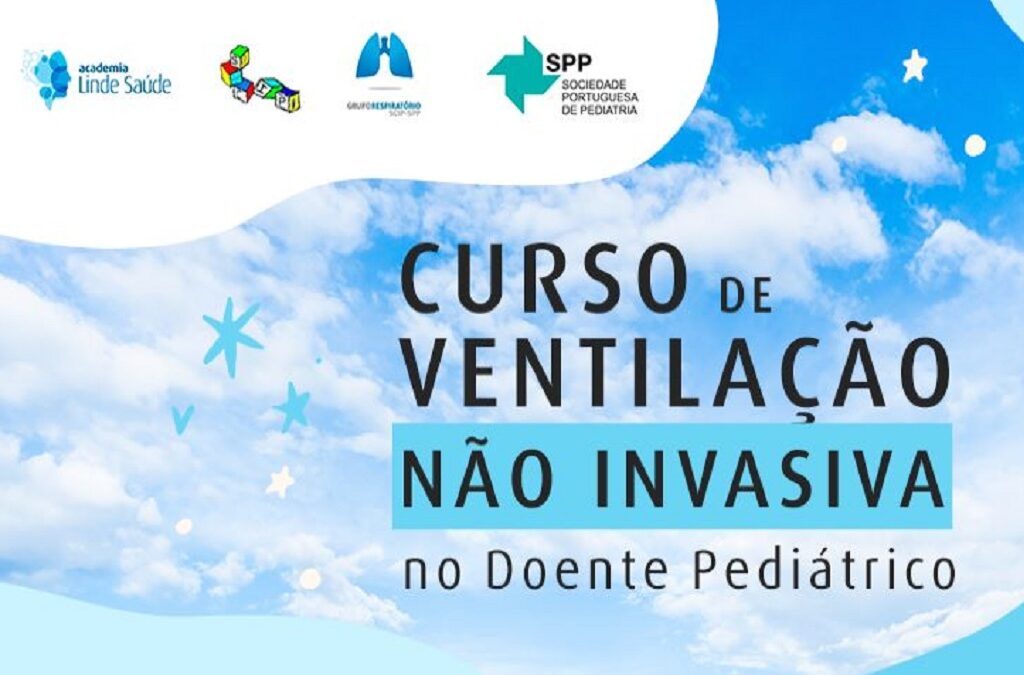 Inscrições no curso online de ventilação não invasiva no doente pediátrico até 30 de setembro
