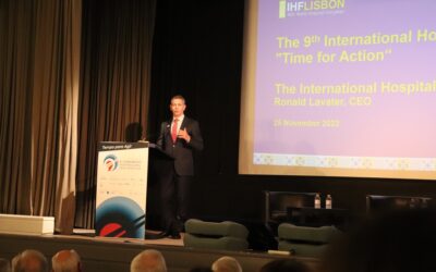 CEO da Federação Internacional dos Hospitais apresenta em Lisboa temas do 46.º Congresso Mundial dos Hospitais