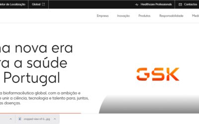 GSK Portugal renova website institucional com novos conteúdos