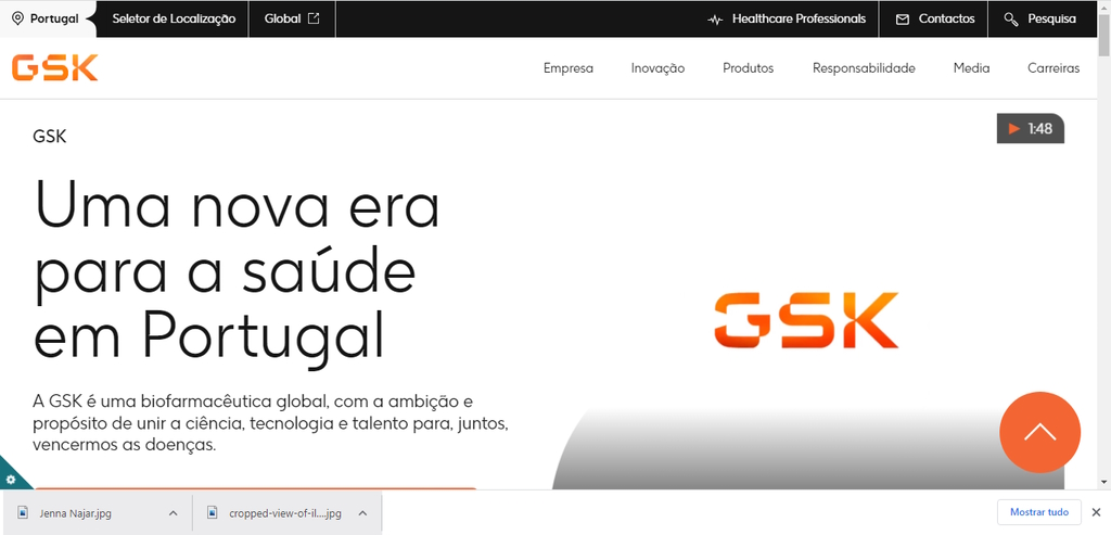 GSK Portugal renova website institucional com novos conteúdos