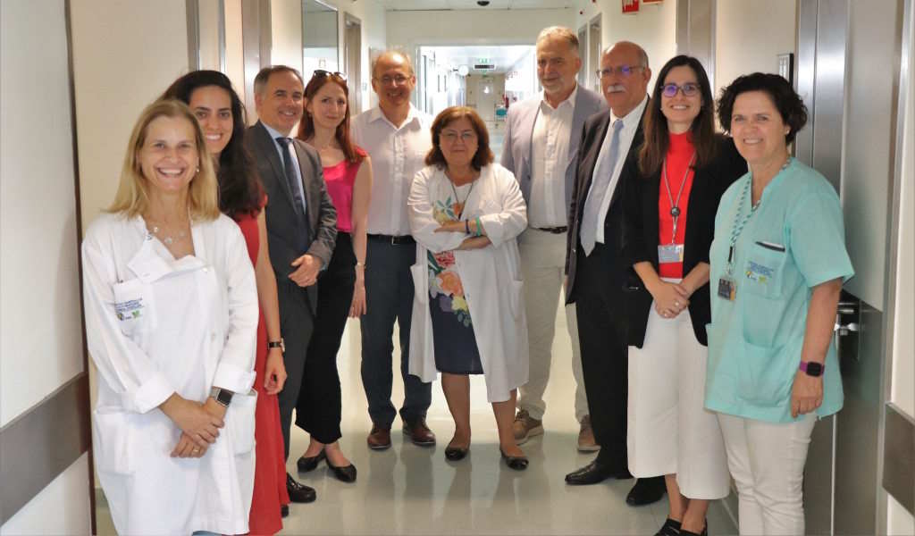 OMS visita Hospital Pulido Valente para conhecer modelo de cuidados da Pneumologia