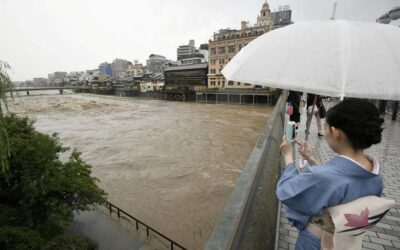 Japão: Chuvas torrenciais deixam um morto e dois desaparecidos