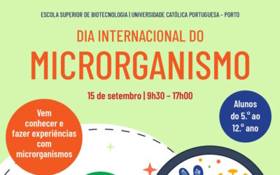 Escola Superior de Biotecnologia convida estudantes a celebrar o Dia Internacional do Microrganismo