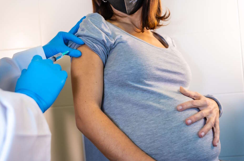 Vacina para proteger bebés contra a bronquiolite administrada em mulheres grávidas pela primeira vez
