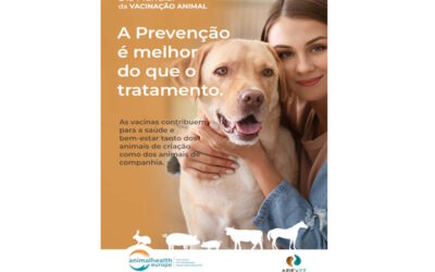 APIFVET destaca o papel fundamental da vacinação na saúde animal e pública no Dia Mundial da Vacinação Animal