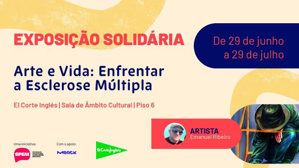 Exposição “Arte e Vida: Enfrentar a Esclerose Múltipla” de Emanuel Ribeiro abre em Lisboa
