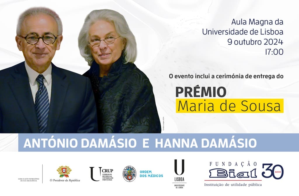 Neurocientista António Damásio apresenta conferência “Sobre a Fisiologia da Mente 2024” em Lisboa