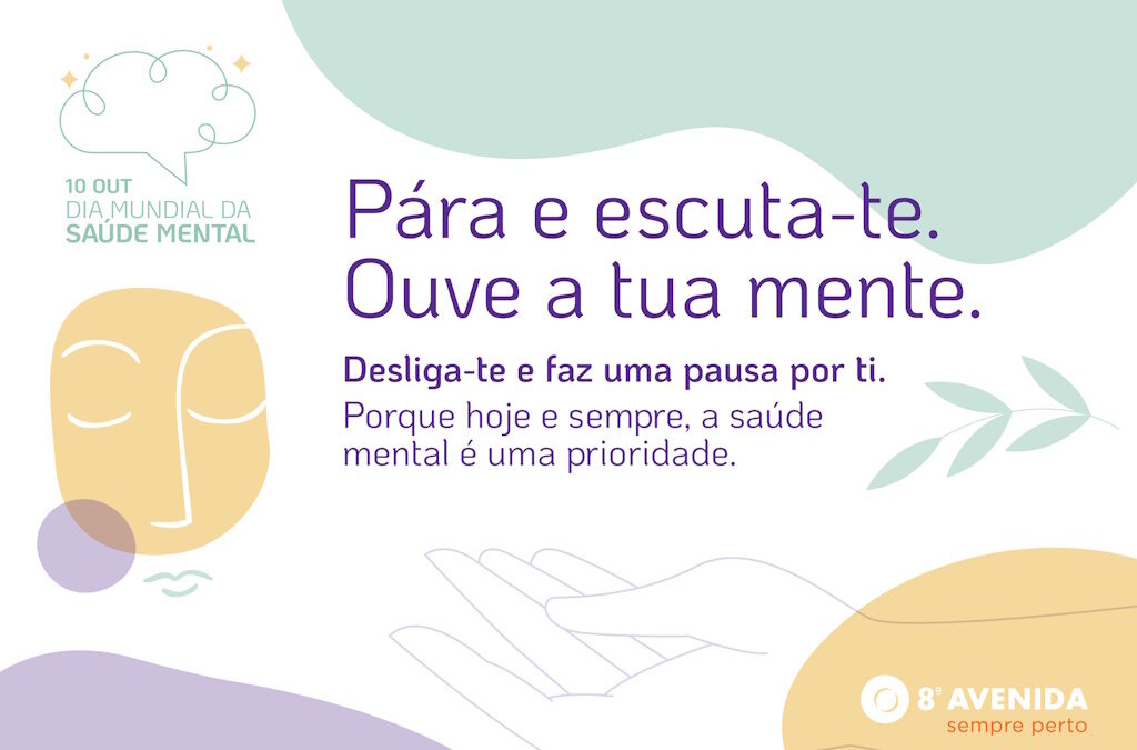 Pára e escuta-te’: 8ª Avenida oferece livros para combater stress diário