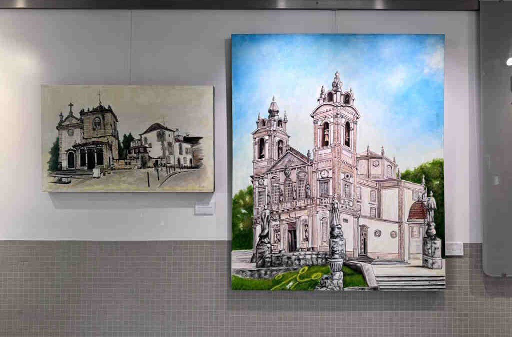 ‘Ver Braga pelos Utentes’: Galeria da USF do Minho inaugura exposição coletiva de utentes