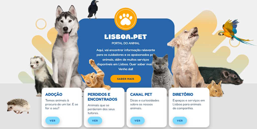 Câmara de Lisboa lança portal da internet dedicado aos animais de estimação