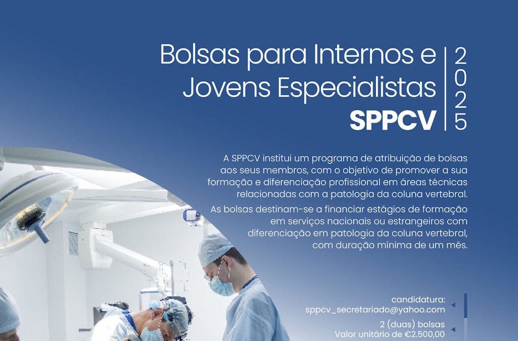 SPPCV oferece bolsas de formação para internos e jovens especialistas