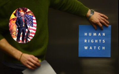 HRW apresenta lista de 100 violações dos direitos humanos cometidas por Trump
