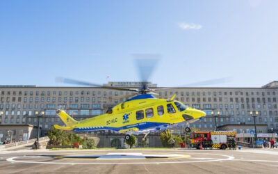 Heliporto do Hospital de Santa Maria regista 29 aterragens de emergência no primeiro mês após reabertura