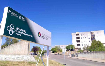 ULS Médio Tejo investe na reabilitação exterior do Hospital de Tomar